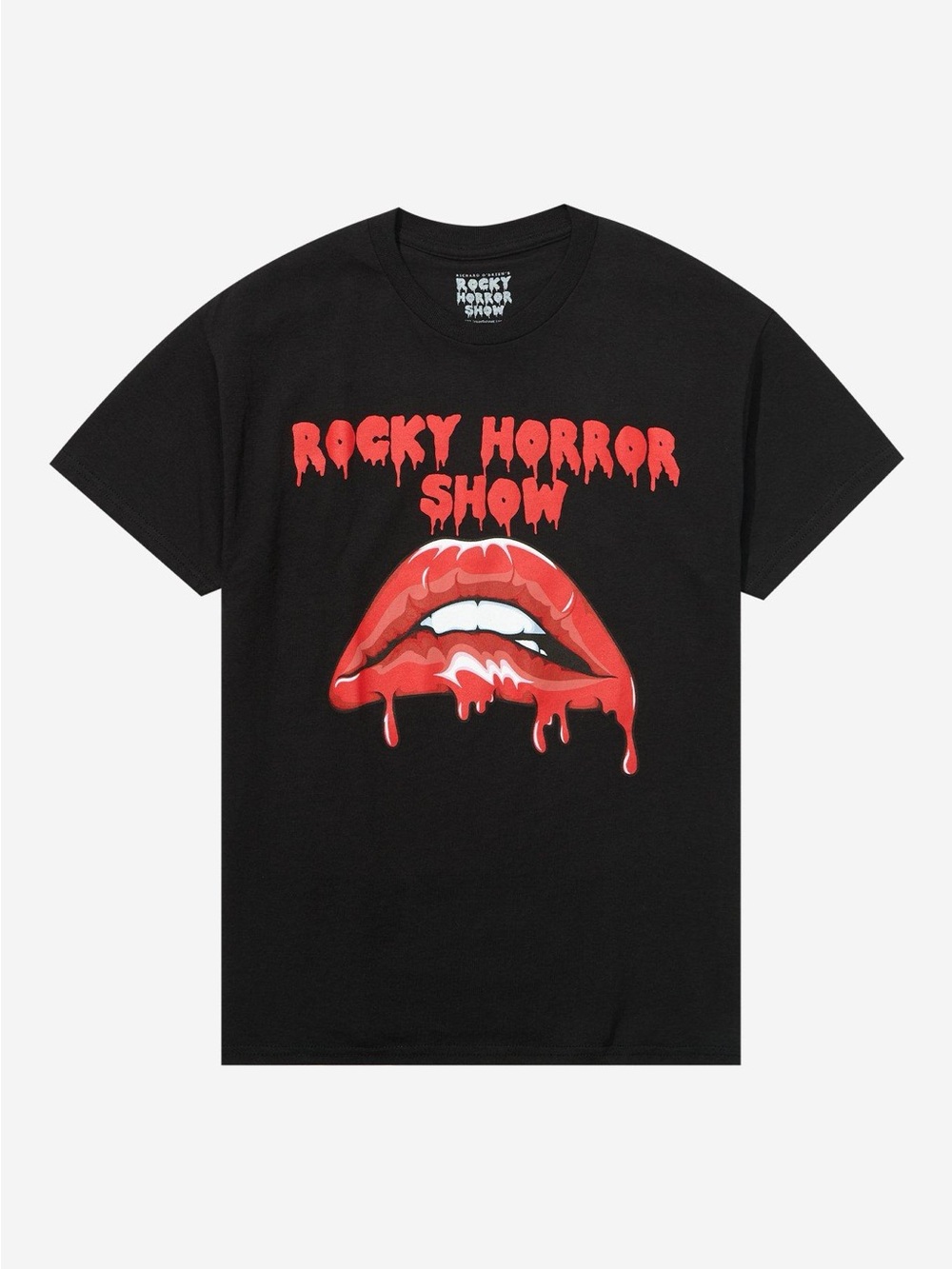 Rocky Horror Show Lips T-Shirt Size XL Tim Curry Halloween Time Warp